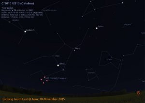 Comet Catalina - 30-Nov-2015