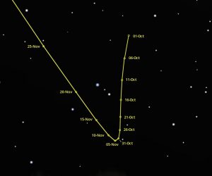 Comet 46P Finder Chart