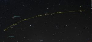 Comet C/2017 E4 Lovejoy Finder Chart