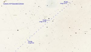 Comet 21P Finder Chart 2