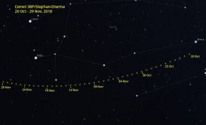 Comet 38P Finder Chart 1