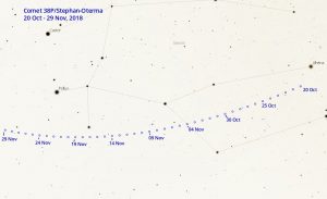 Comet 38P Finder Chart 1