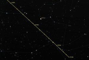 Comet 46P Finder Chart