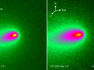 Comet Atlas Disintegrating